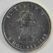 Gem BU 1988 Canada Pure .9995 $5 Platinum Maple Leaf