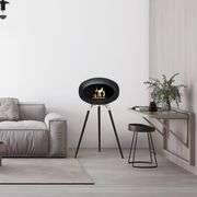 Ethanol Fireplace with Tripod Stand