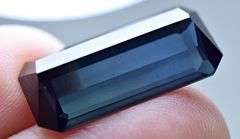 Sensational 1.50ct blue black Indicolite Tourmaline