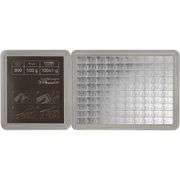 100 gram Silver Bar - Valcambi 100x1 Gram Silver CombiBar with Assay Card