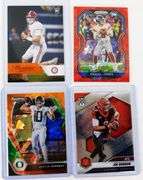 4 NFL Quarterback Greats Football Cards