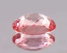 BI-COLOR PADPARADSCHA SAPPHIRE OVAL CUT LOOSE GEMSTONE