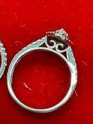 CERTIFIED BRAND NEW 14K WHITE GOLD AND DIAMOND WEDDING SET