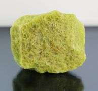 Holy Cow! 406ct uncut untreated green Opal