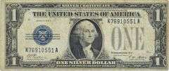 Series 1928 A Funnyback Silver Certificate