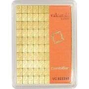 Valcambi Suisse 100 x 1 Gram Gold CombiBar- 100.00 GRAMS OF PURE GOLD!