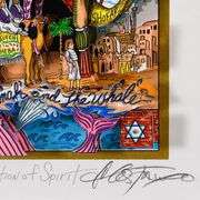 A Celebration of Spirit (Blue) by Fazzino