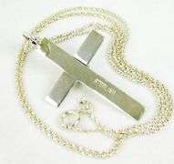 Sterling Turquoise Cross & Chain