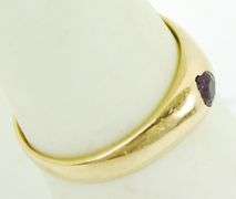 Antique 18K French Ruby Ring, Size 6.5