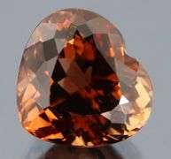 Exquisite 7.75ct heart cut Imperial Topaz