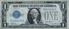 Series 1928 Funnyback Silver Certificate