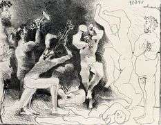 Extremely rare Picasso signed in the plate original etching