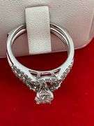 CERTIFIED BRAND NEW 14K WHITE GOLD AND DIAMOND WEDDING SET