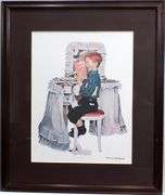 Serigraph collectable Norman Rockwell