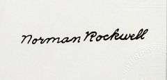 Serigraph collectable Norman Rockwell