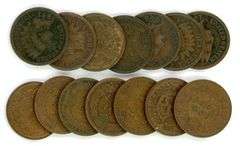 14 Different Indian Head Cents