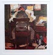 Extremely rare and collectable hand signed Norman Rockwell