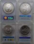 American Eagle 1oz Silver Dollar US Coin (lot of 4)
