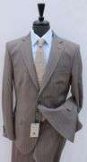 Stylish Shadow Stripe Slim Fit Suit By Galante