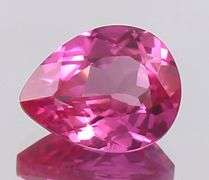 3.20 CARAT PINK SAPPHIRE PEAR CUT LOOSE GEMSTONE