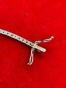 CERTIFIED BRAND NEW 14K WHITE GOLD AND DIAMOND TENNIS BRACELET
