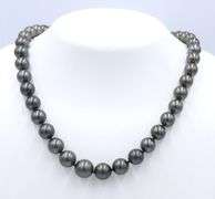 Handsome 9x12mm Tahitian Pearl Necklace