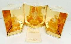 Vintage French Lalique Les Flacons Miniature Collection of Parfums