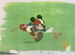 Phenomenal Group Lot of 6 Collectible Disney Cels Featuring Mickey Mouse.