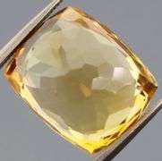 Striking 9.50ct golden yellow Citrine