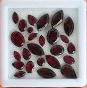Mixed 20.55ct 25 piece Rhodolite Garnet set