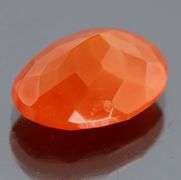 Rich blood orange 6.03ct Mexican Fire Opal
