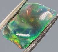 Dazzling 2.63ct free form black Opal vein