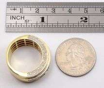 Wide Flashy Diamond Band