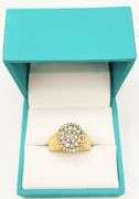 3 Stunning 14k White & Yellow Gold Rings