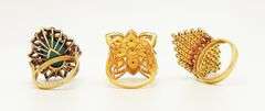 10 RINGS, 10 EARRINGS, 2 NECKLACES
