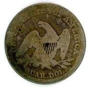 1853 Liberty Seated Quarter