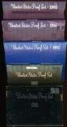 5 Different US Proof Sets: 1981-1985