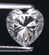 GORGEOUS 0.25 CARAT HEART CUT NATURAL DIAMOND LOOSE GEMSTONE- D/E COLOR- VVS1