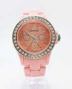 Fancy Pink Geneva & Gemstone Watch