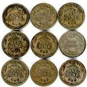 9 Different Barber Dimes