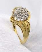 Sweet Sparkling Little Diamond Cluster