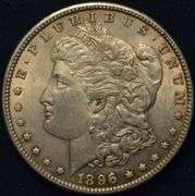 1896 Morgan Silver Dollar