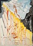 Salvador Dali The Celestial Staircase