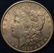 1889 Morgan Silver Dollar
