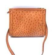 Vintage Hermes Ostrich Handbag with Strap