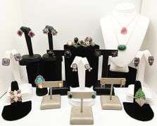 10 RINGS, 10 EARRINGS, 2 NECKLACES