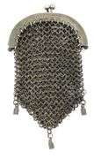 Petite Antique Chain Link Purse