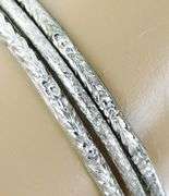 3 Vintage Sterling Silver Bangle Bracelets
