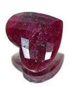 HUGE 30.00 CARAT NATURAL RUBY HEART CUT LOOSE GEMSTONE
