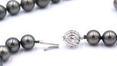 Handsome 9x12mm Tahitian Pearl Necklace